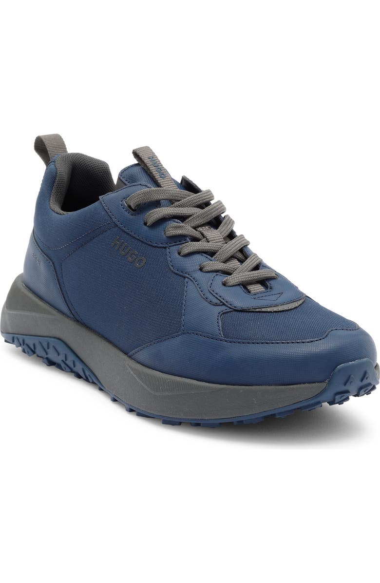 BOSS Kane Runn Sneaker, Main, color, Navy