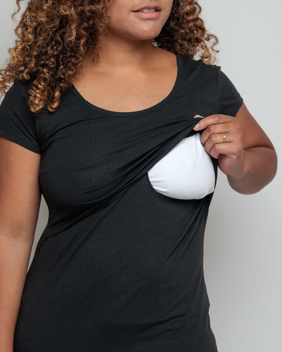 Short Sleeve Nursing T-shirt - image 2