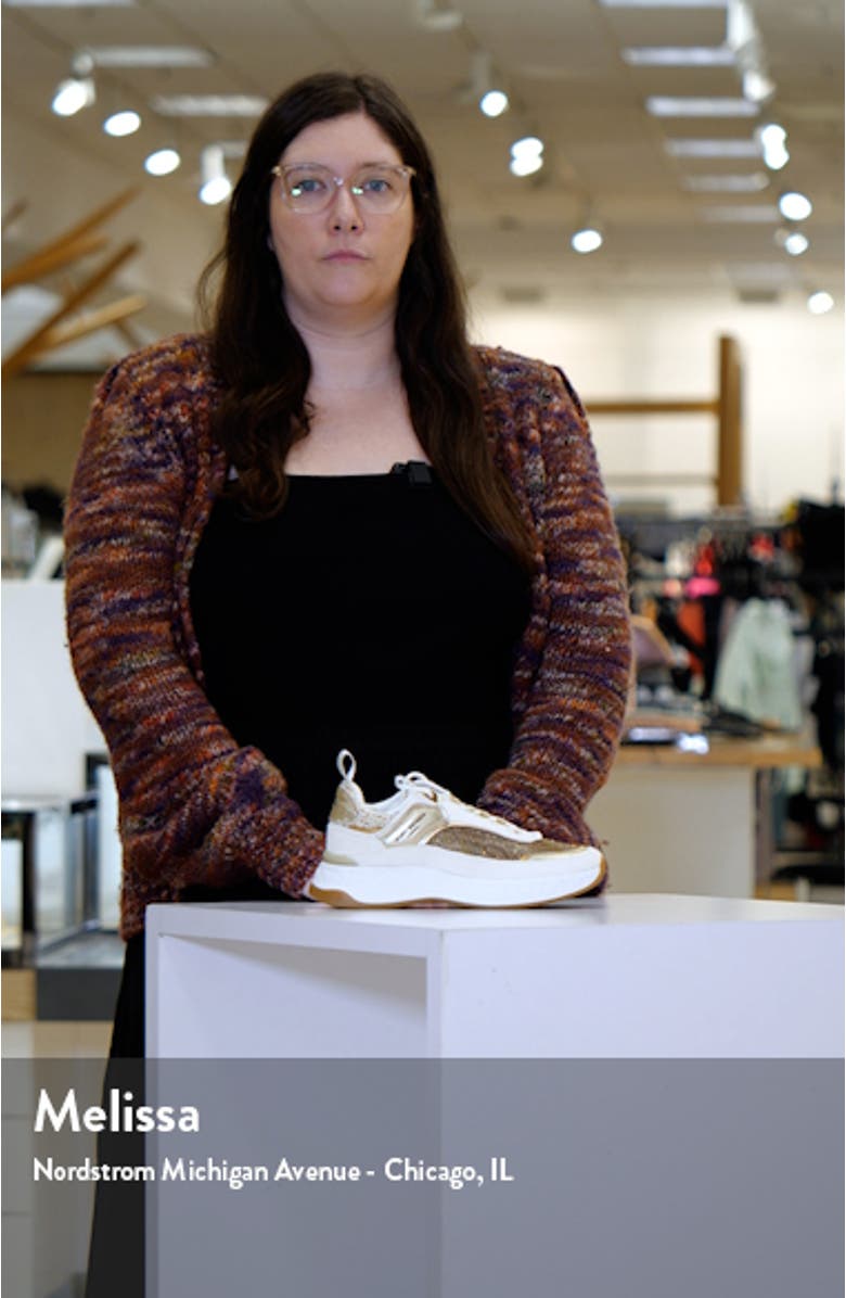 Kensington Metallic Sneaker, sales video thumbnail