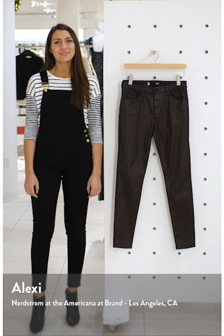Mia High Waist Toothpick Skinny Jeans video