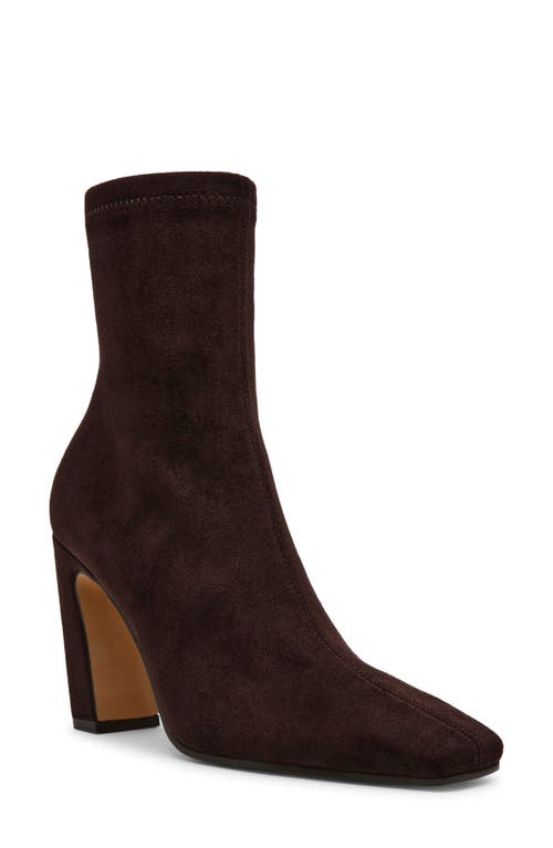 Steve Madden Vinka Bootie In Dark Brown
