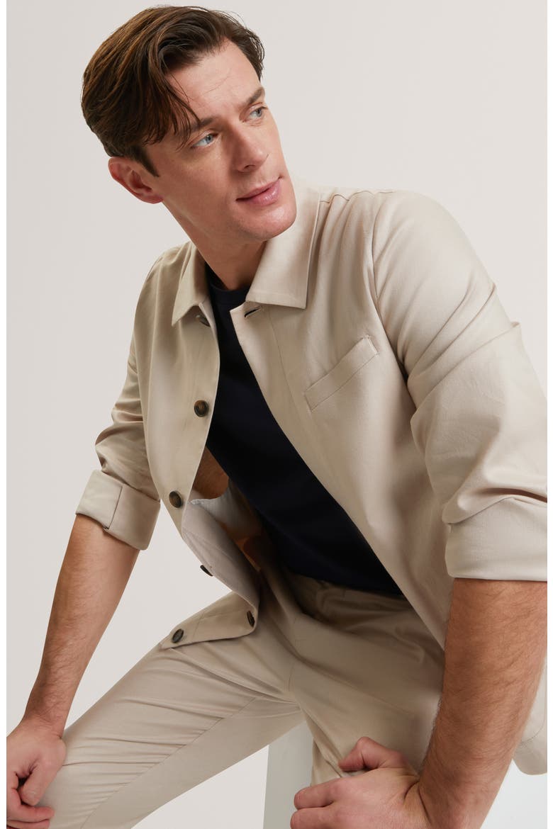 Rubino Cotton Blend Jacket, Alternate, color, TAUPE