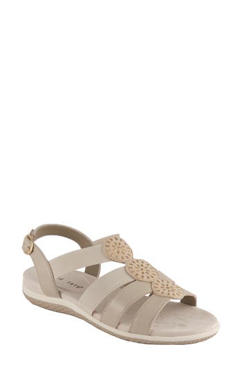 David Tate Quilt Slingback Sandal