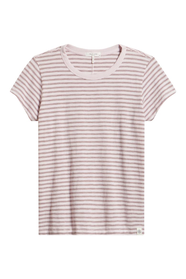 The Slub Stripe T-Shirt, Alternate, color, LAVANDER
