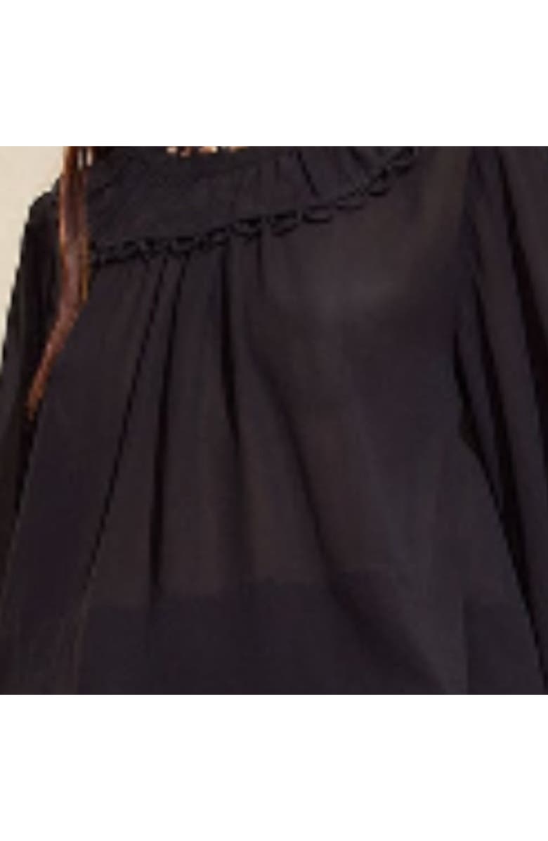 Cynthia Rowley Annabelle Long Sleeve Blouse, Alternate, color, 