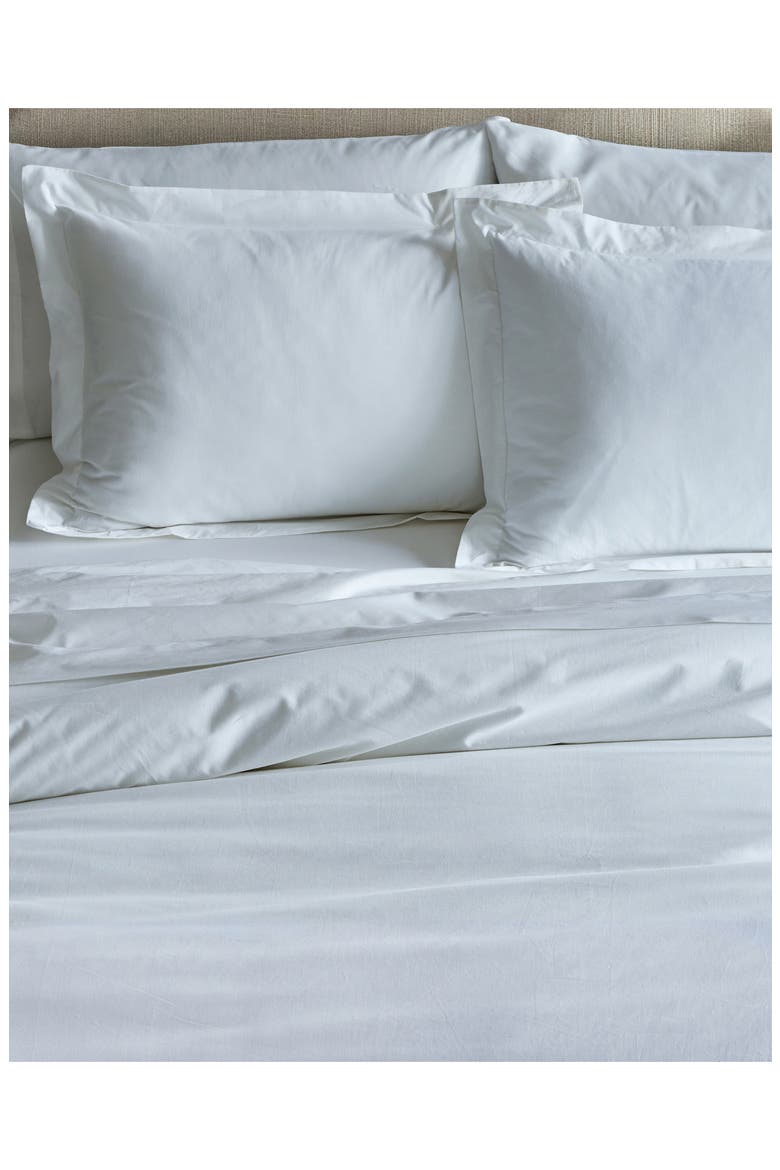 Signature Collection Duvet Cover & Shams Set, Alternate, color, WHITE