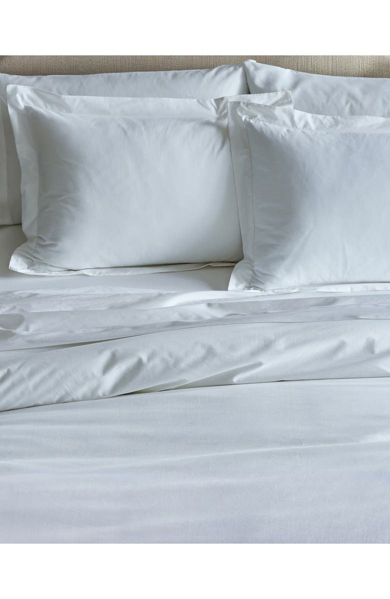 Petite Plume Signature Collection Duvet Cover & Shams Set, Alternate, color, White