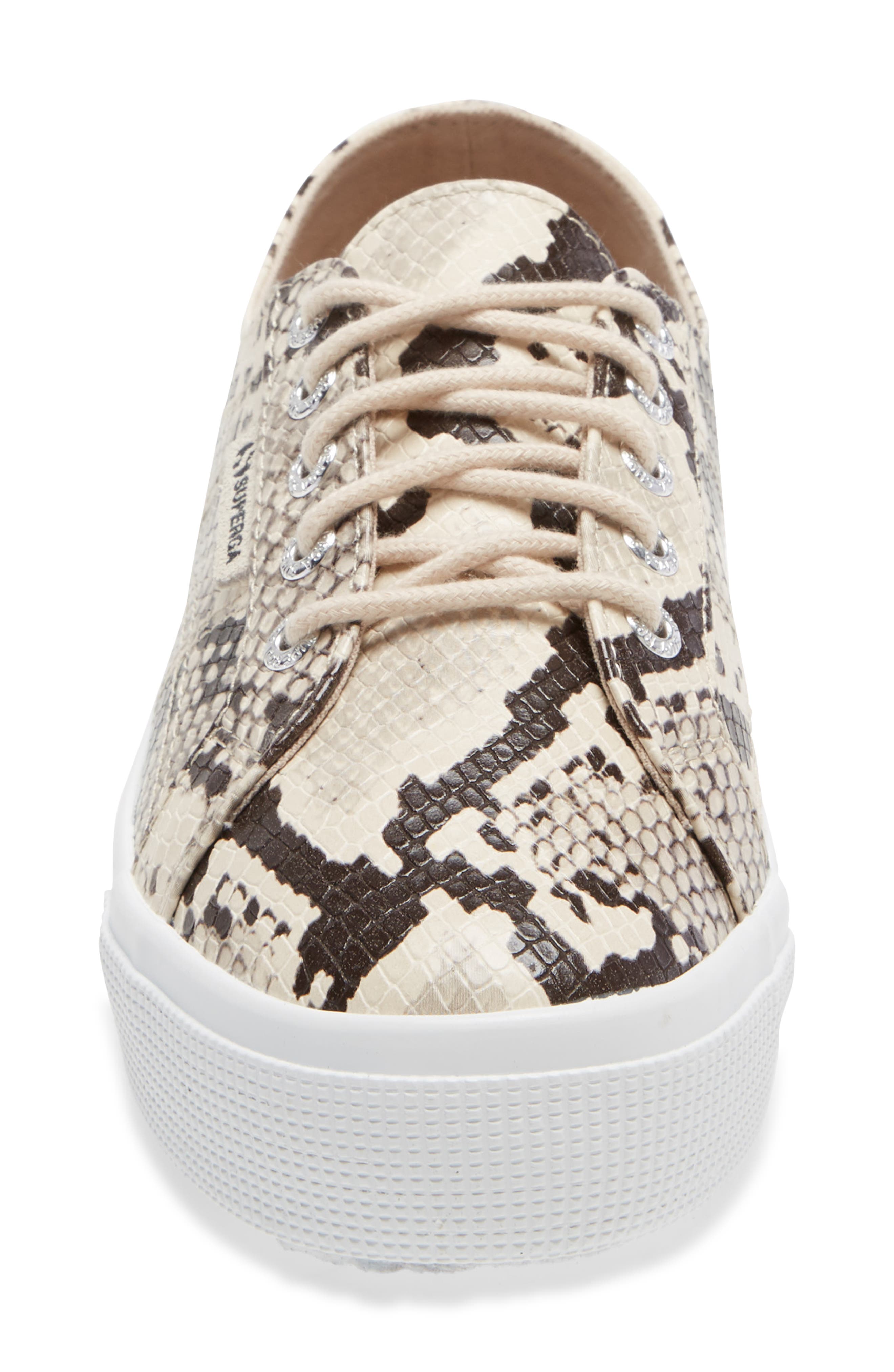 Superga 2730 Snake Embossed Platform Sneaker, Alternate, color, 
