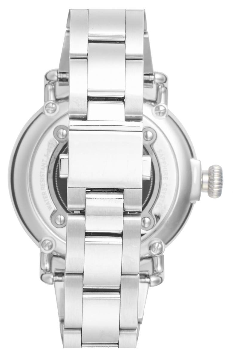 Shinola 'The Runwell' Bracelet Watch, 36mm, Alternate, color, 