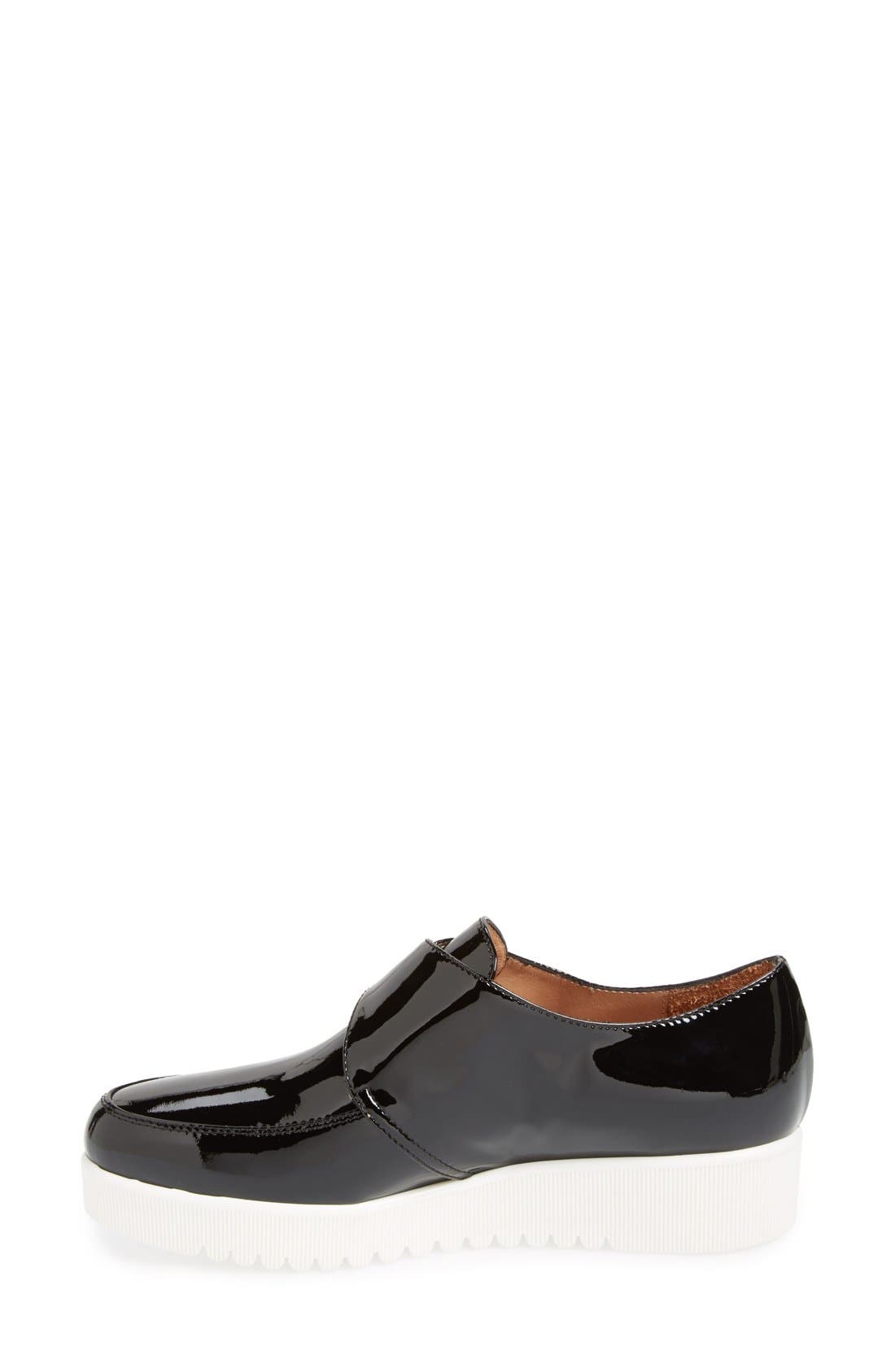 by Marvin K. 'Push' Weatherproof Platform Slip-On, Alternate, color, BLACK PATENT