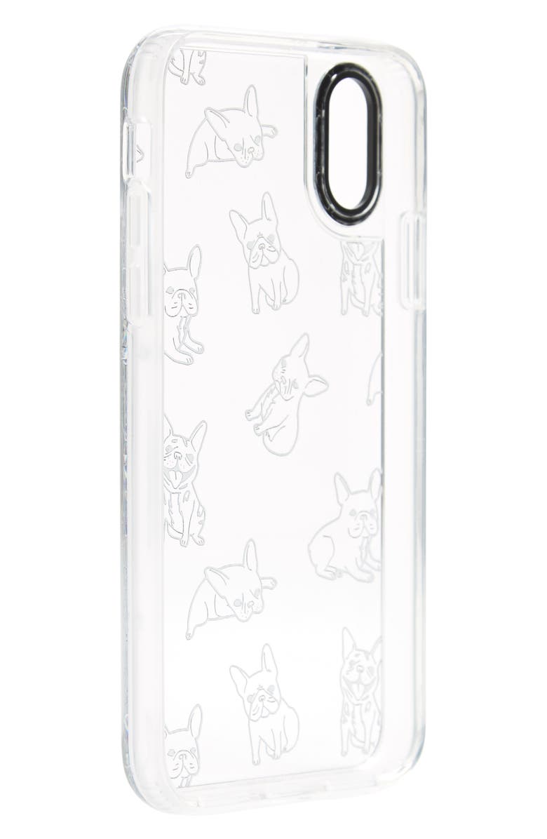 CASETiFY Pardon my Frenchie iPhone X/Xs/Xs Max & XR Case, Alternate, color,