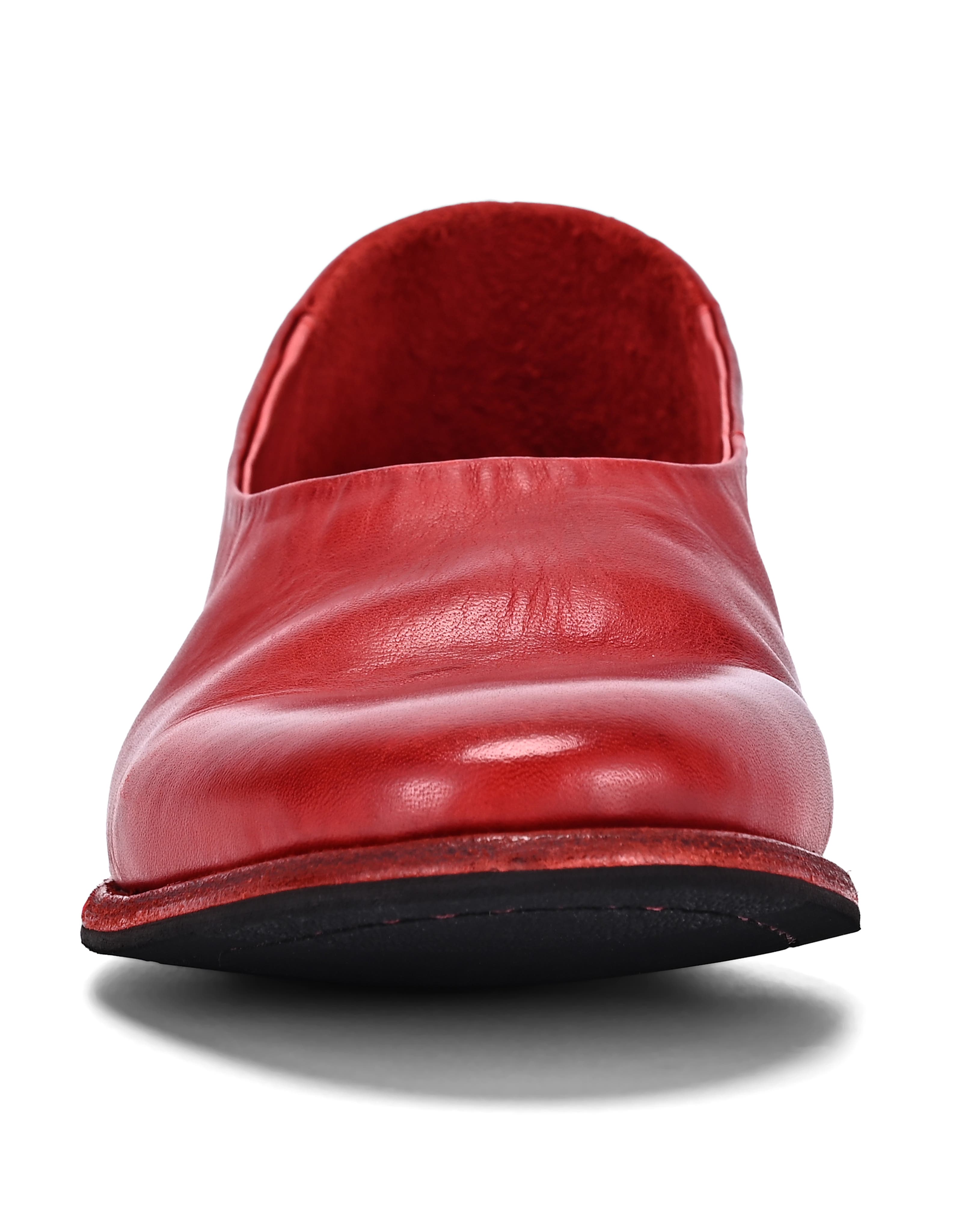 Heritage Genuine Leather Minimal Soft Mary Jane Flat, Alternate, color, Brick