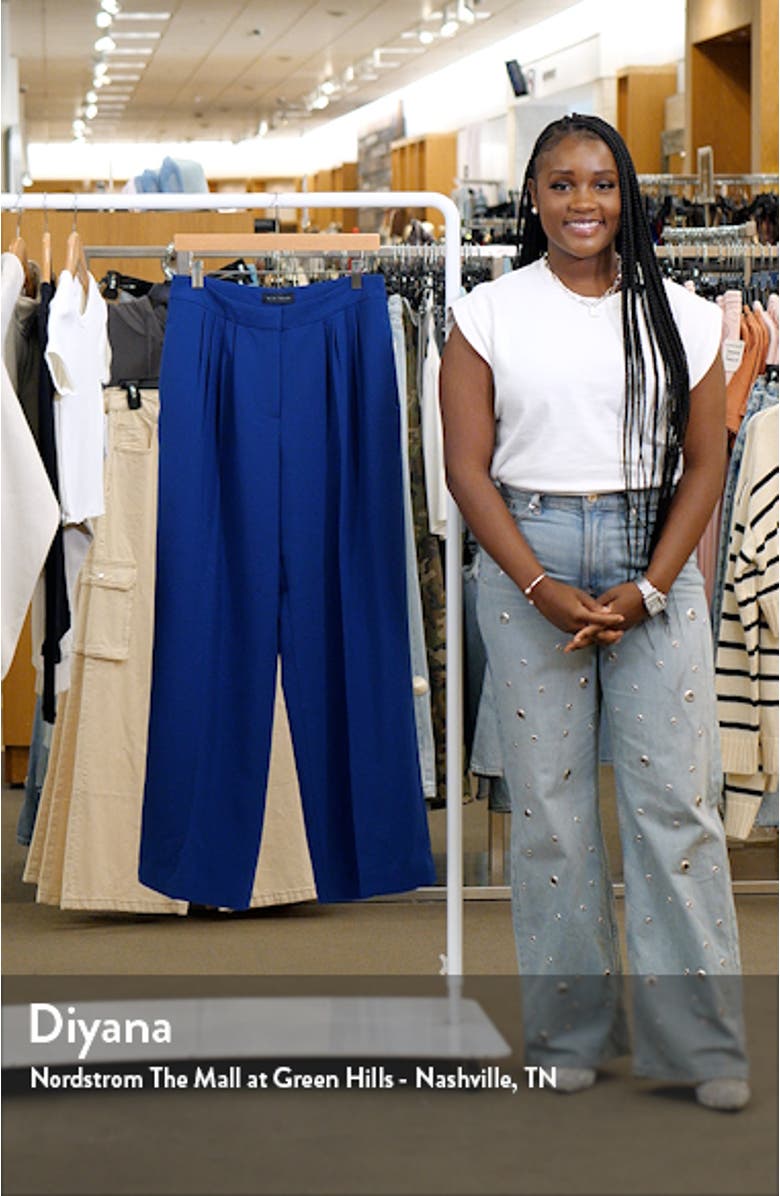 The Rita Pleated Wide Leg Pants, sales video thumbnail