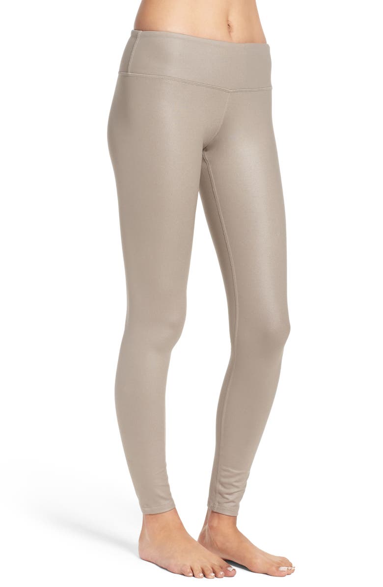 Alo Airbrushed Glossy Leggings, Alternate, color, 