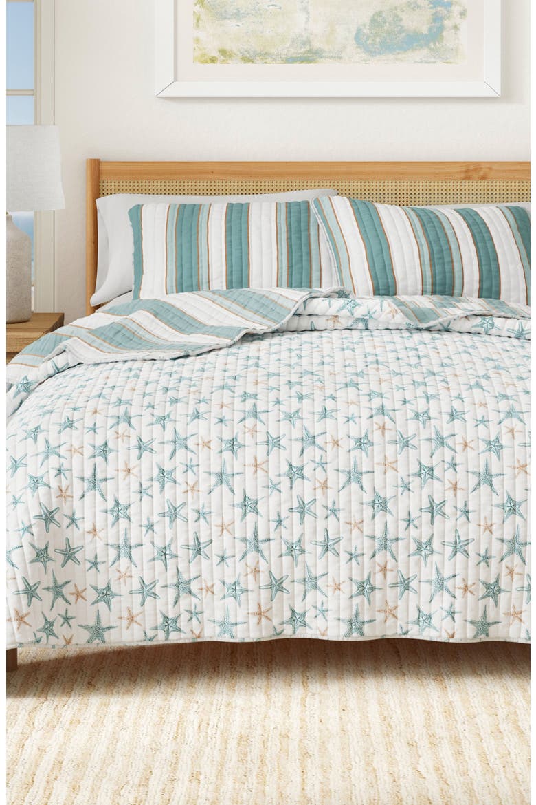 Coastal Stripe 3-Piece Quilt Set, Alternate, color, MONTAUK STRIPE