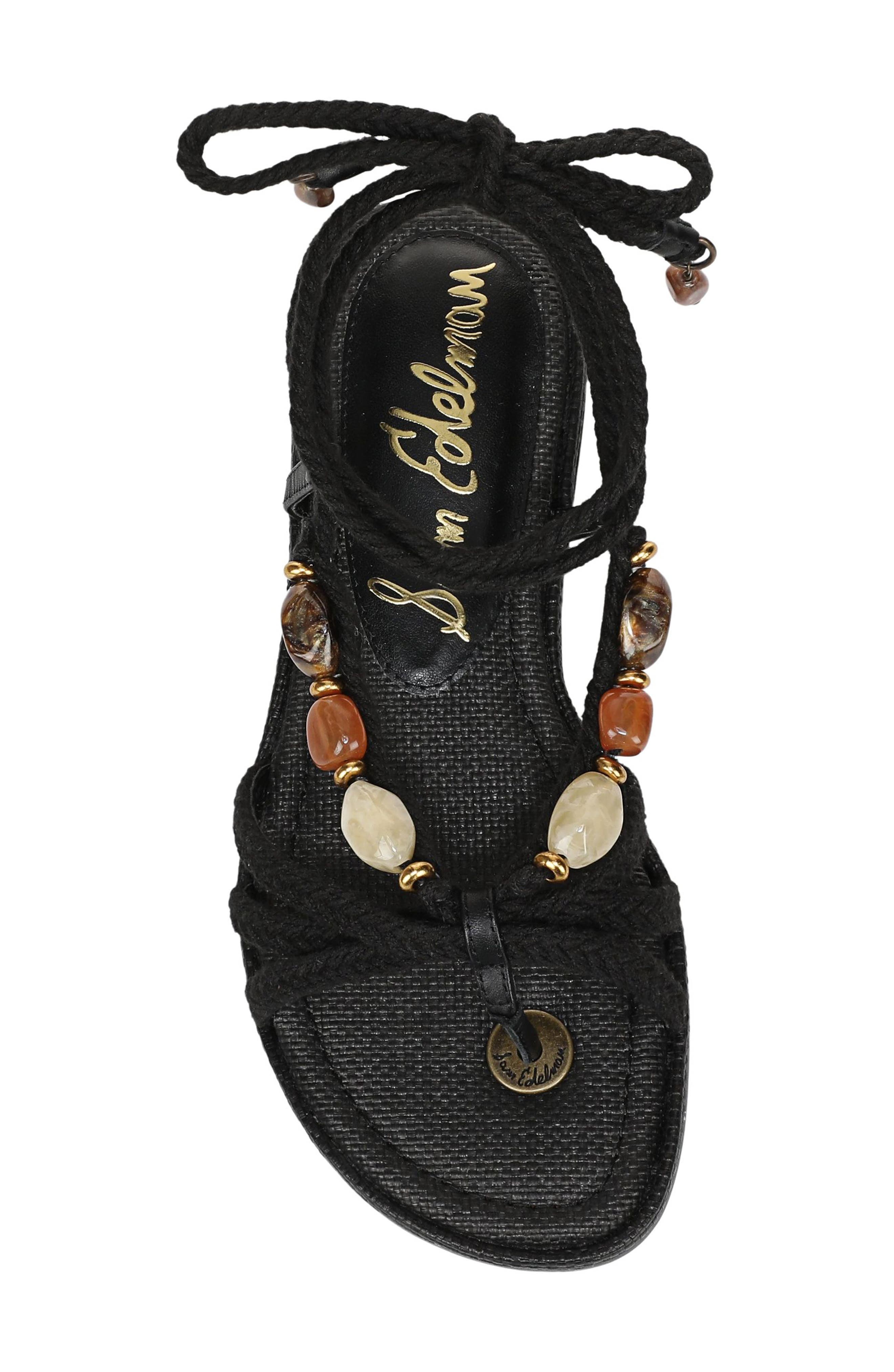 Sam Edelman Rori Ankle Wrap Sandal, Alternate, color, 