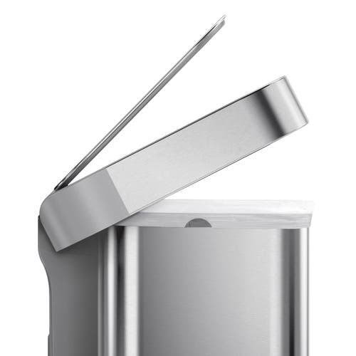 Simplehuman 45 Litre Rectangular Step Can With Liner Pocket With Plastic Lid