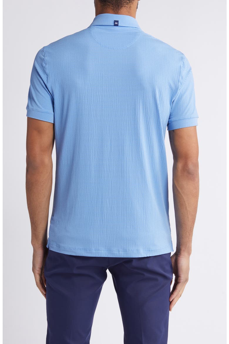 Copa Pinstripe Performance Polo, Alternate, color, PROVENCE SOLID