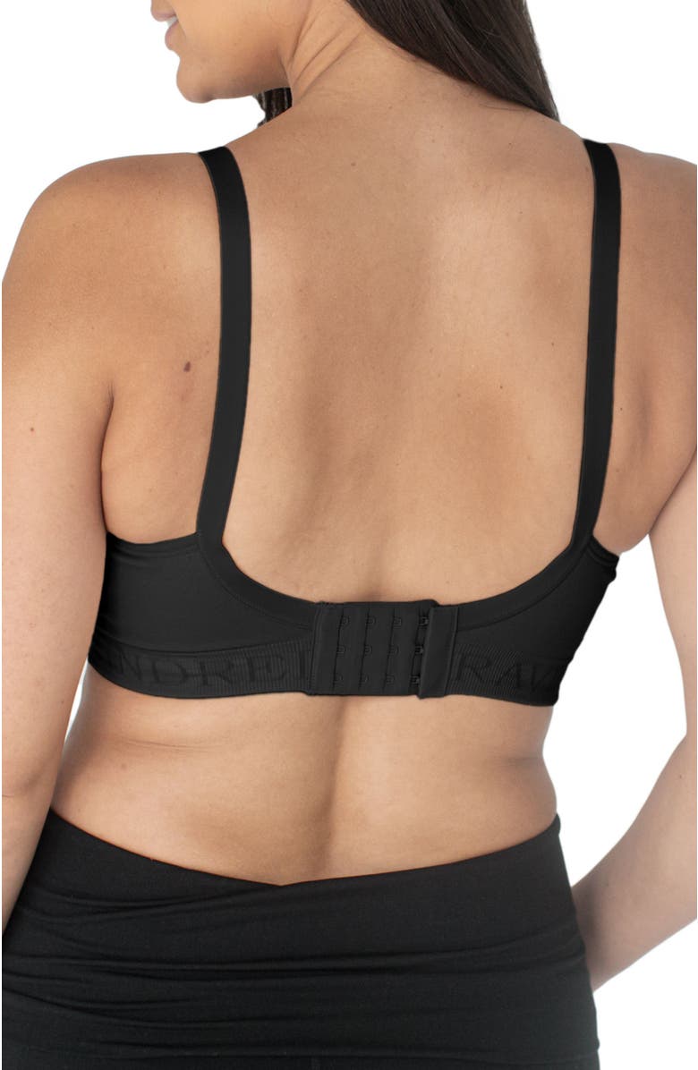 Kindred Bravely Sublime Contour Maternity & Nursing Bra-Sizing Available from B-D Cup, Alternate, color, Black