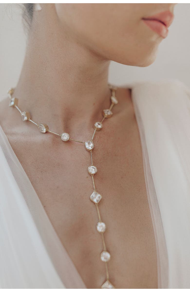 Untamed Petals Tuscany Choker, Alternate, color, Gold