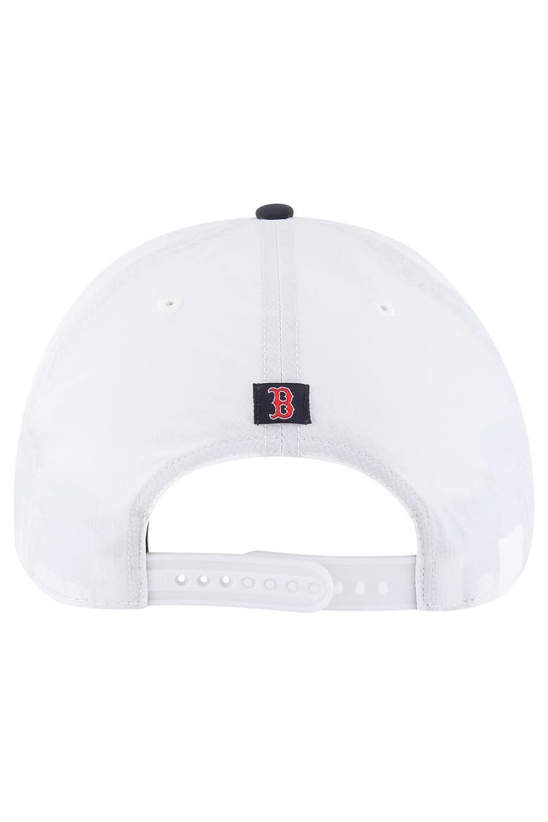 Men's '47 White Boston Red Sox Lineman Hitch Adjustable Hat, Alternate, color, White