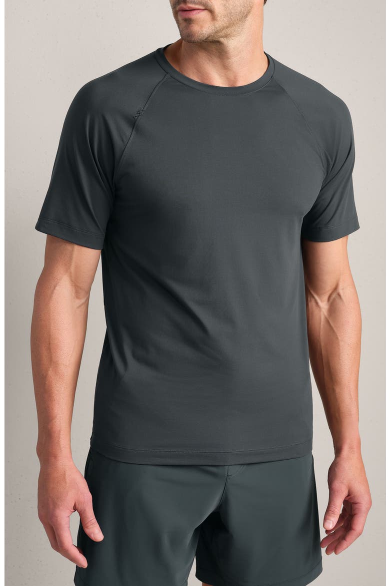 Reign Performance T-Shirt, Main, color, PINE GRAY
