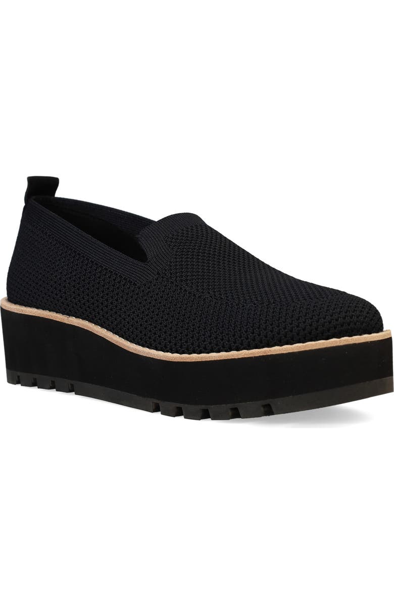 Eileen Fisher Ergos Platform Knit Slip-On Shoe, Main, color,