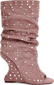 AZALEA WANG Naomani Wedge Bootie
