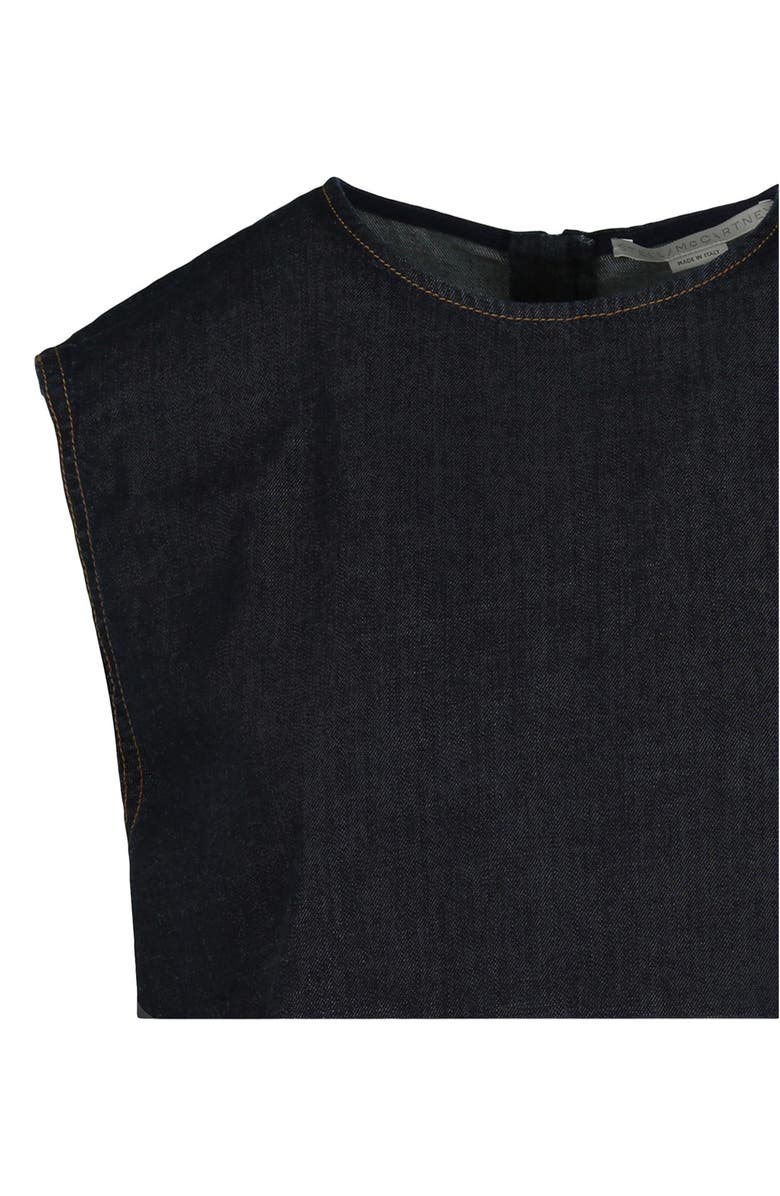 Stella McCartney Piper Denim Sleeveless Top, Alternate, color,