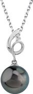 The Pearl Source Tahitian South Sea Pearl & Diamond Symphony Pendant