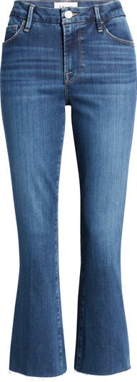 FRAME Le Cropped Mini Mid Rise sale Bootcut Jeans in Lupine