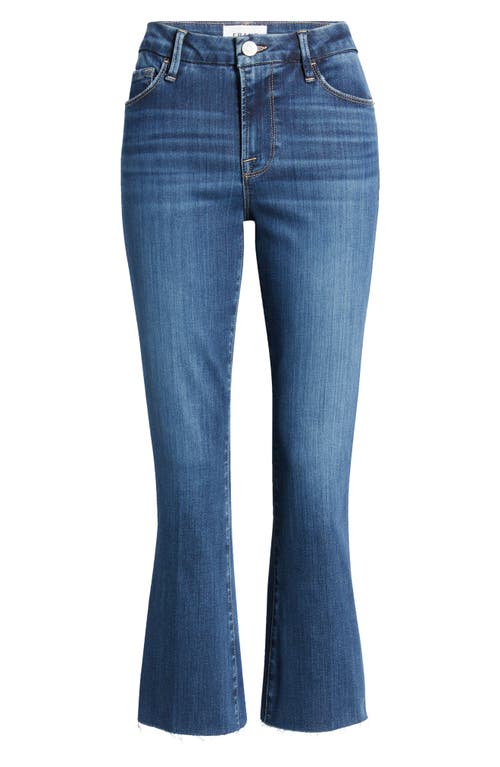 Frame The Reboot High Rise Ankle Bootcut Jeans In Keepsake In Lupine