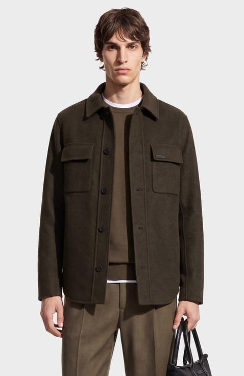 Mackenzie Wool Shirt Jacket
