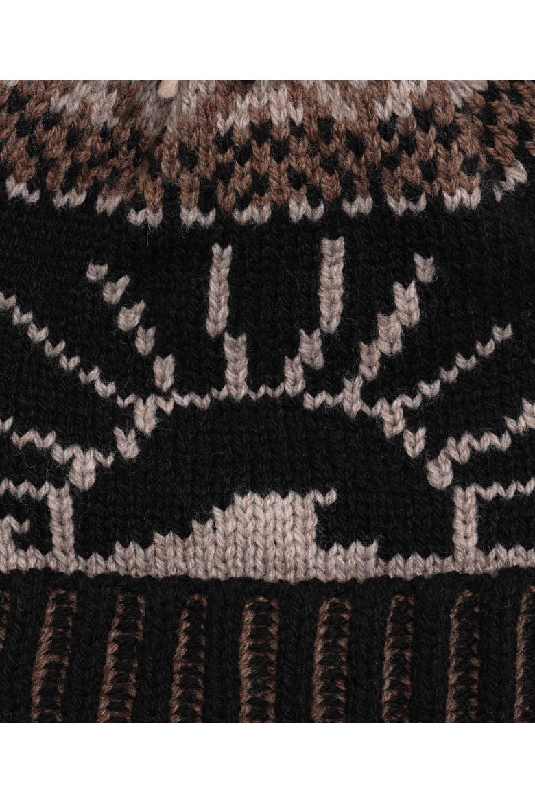 sun & wave beanie, Alternate, color, black