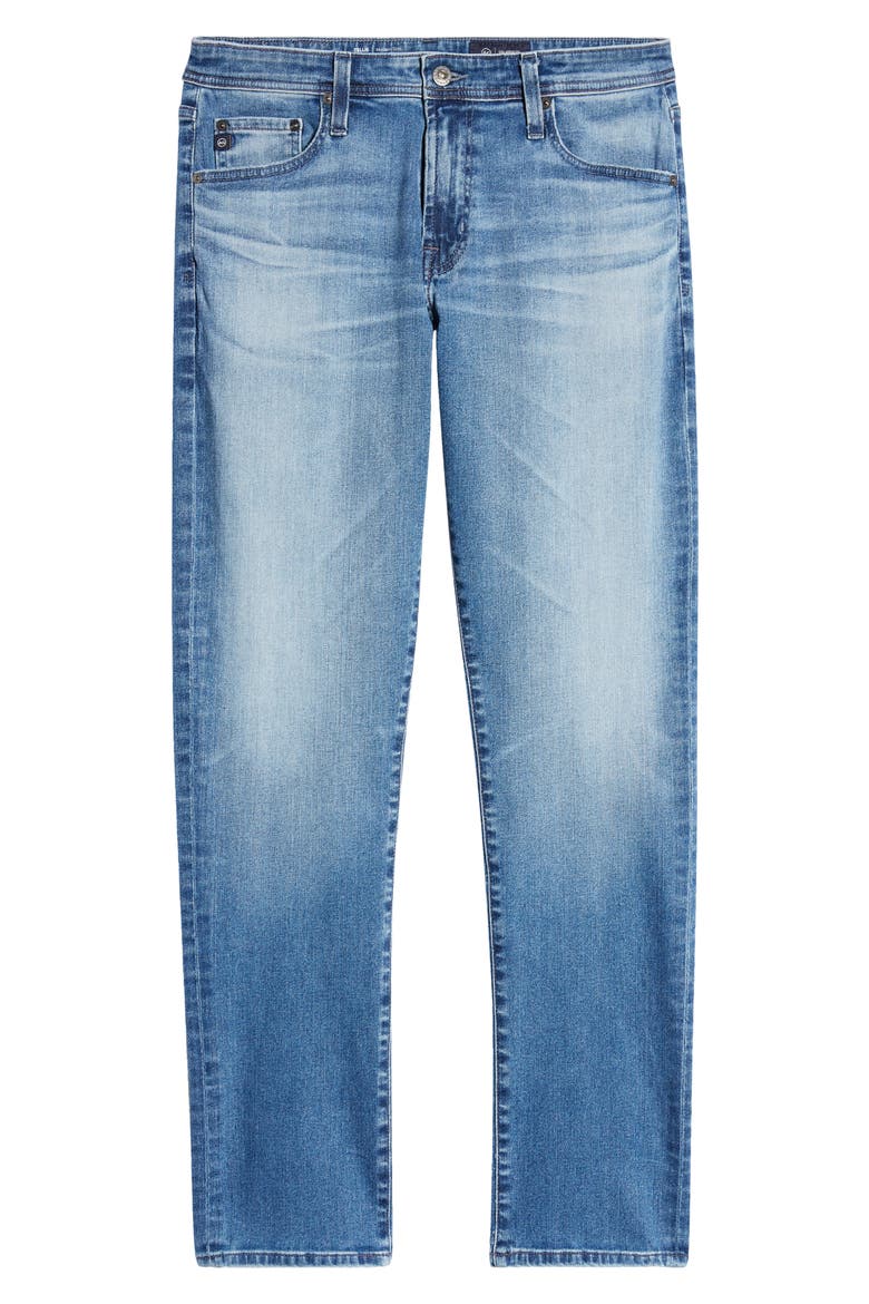 Tellis Slim Fit Jeans, Alternate, color, ZIPLINE