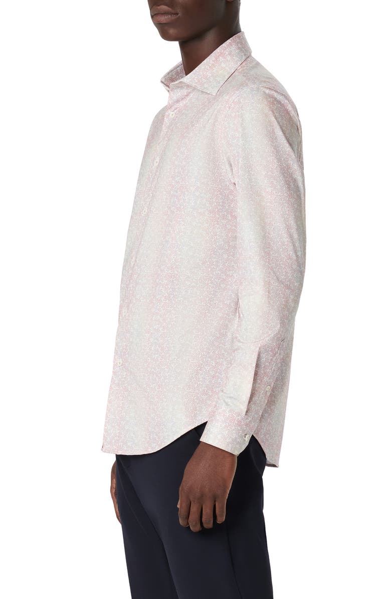 Bugatchi James OoohCotton<sup>®</sup> Floral Button-Up Shirt, Alternate, color, 