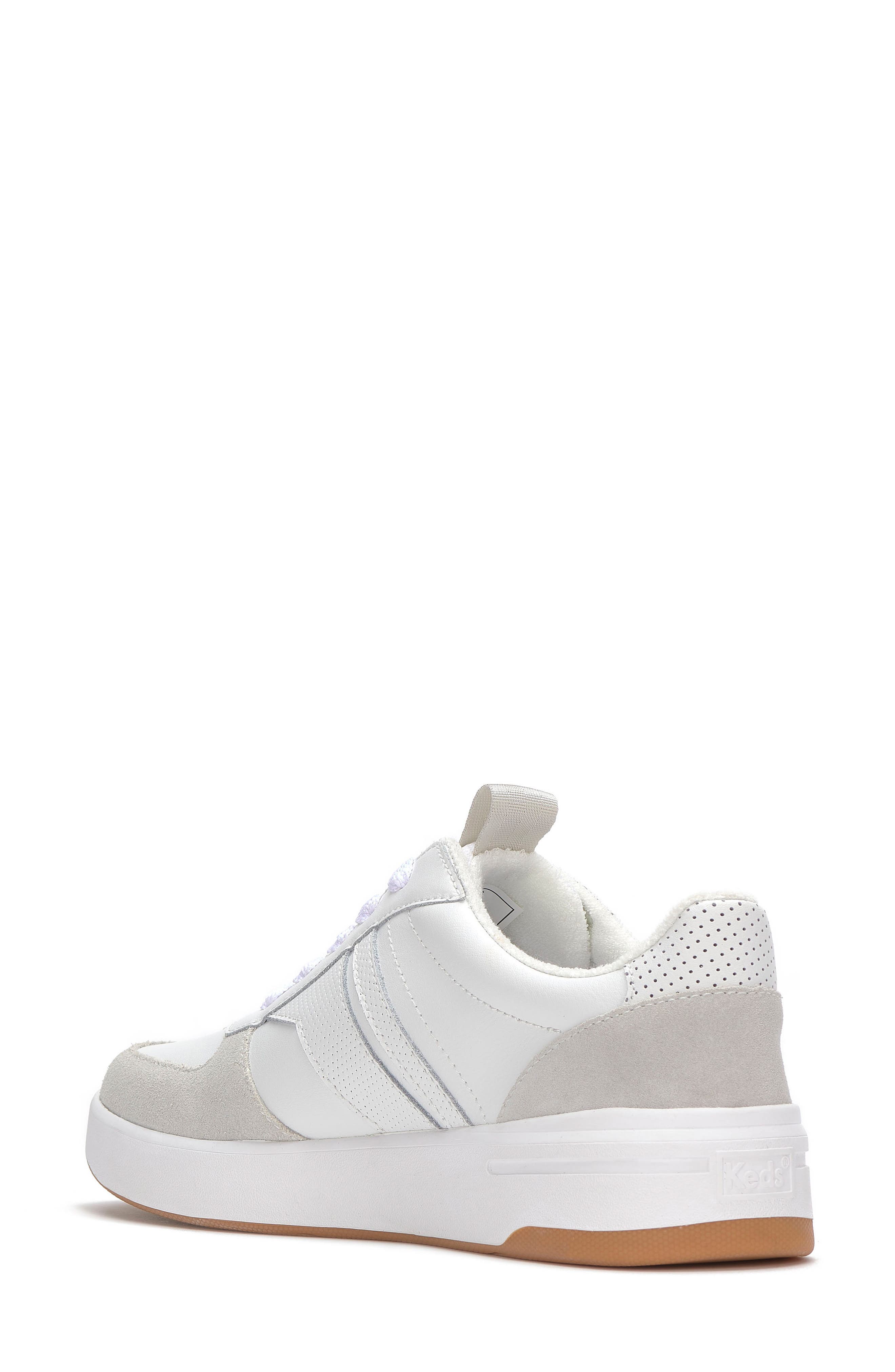 Keds<sup
®</sup
 The Court Sneaker, Alternate, color, Keds Whites