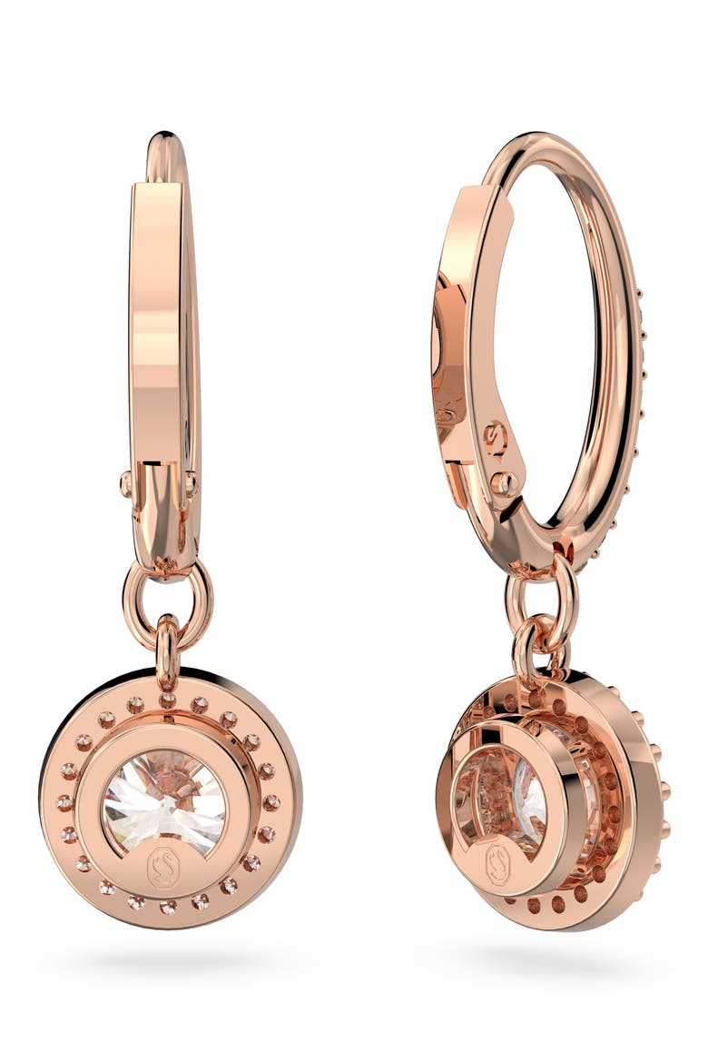 Constella Drop Earrings, Alternate, color, ROSE GOLD