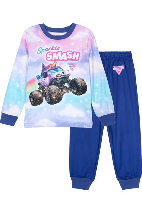 Sparkle Smash 2-Piece Pajama Shirt and Pants Set