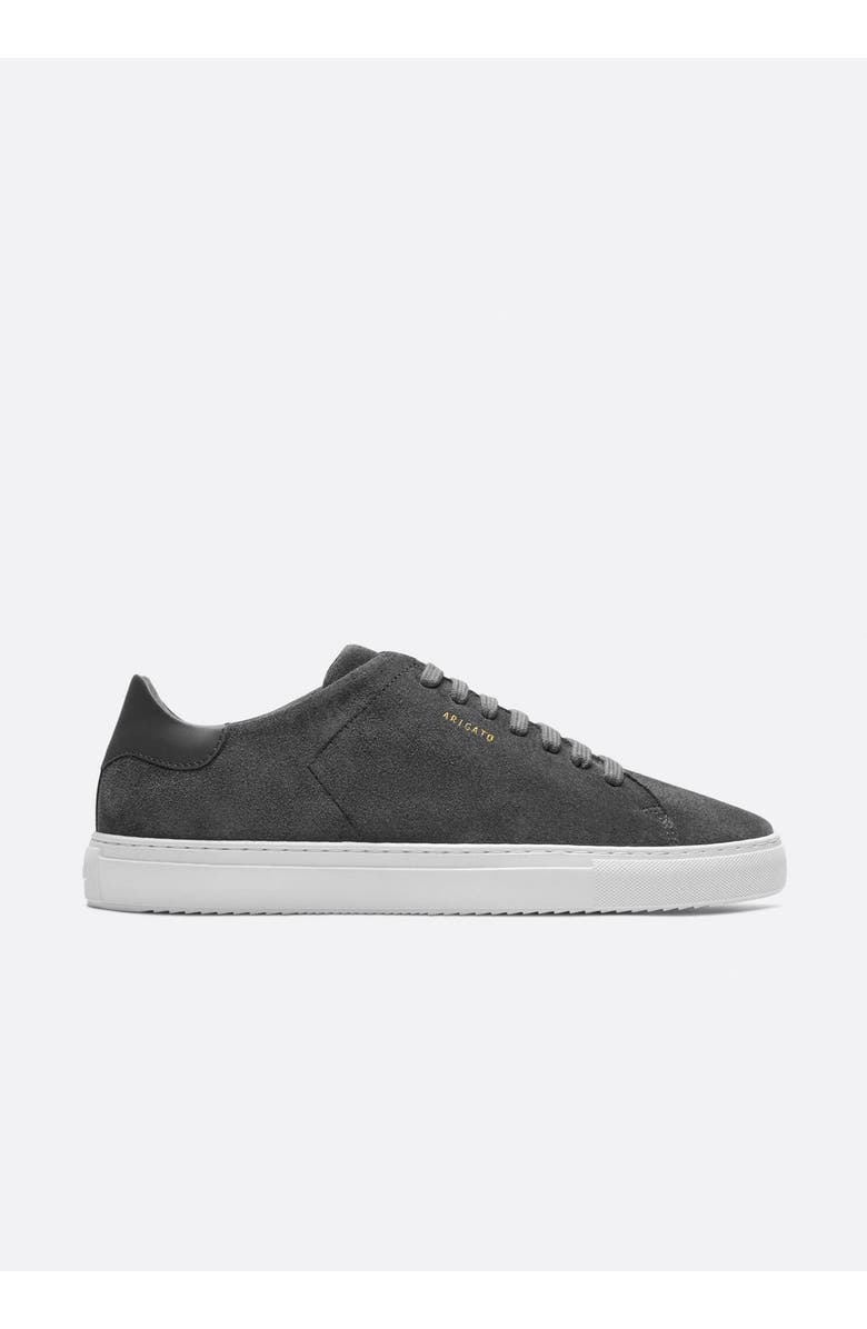 Axel Arigato Clean 90 Suede Sneaker, Main, color, Dark Grey/White