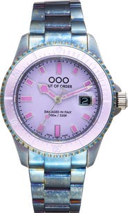 OUT OF ORDER Casanova Bracelet Watch, 44mm