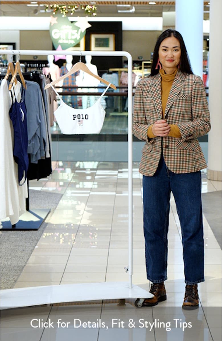 Logo Crop Tankini Top, sales video thumbnail