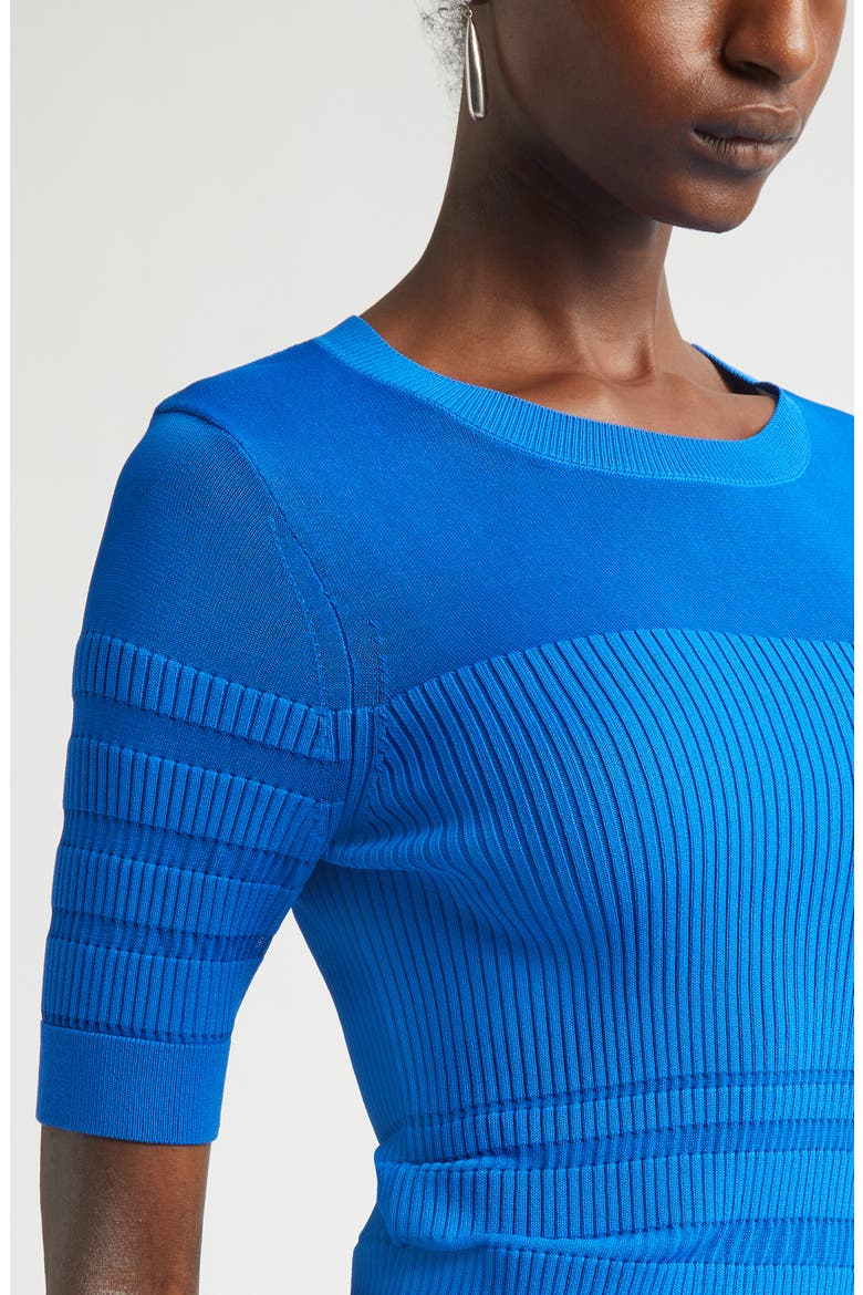 Torin Short Sleeve Knit Top, Alternate, color, ULTRAMARINE