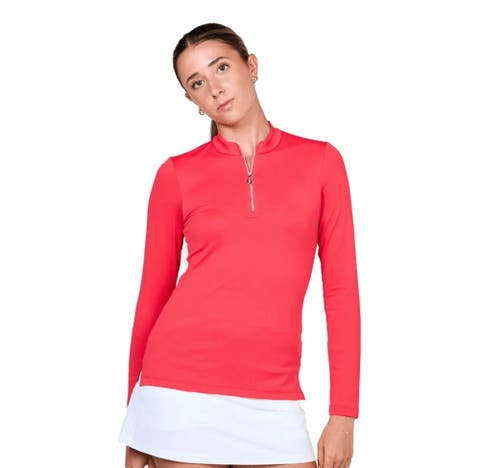 Womens 1/4 Zip Golf Shirt