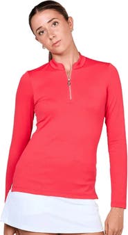 Sofibella Womens 1/4 Zip Golf Shirt