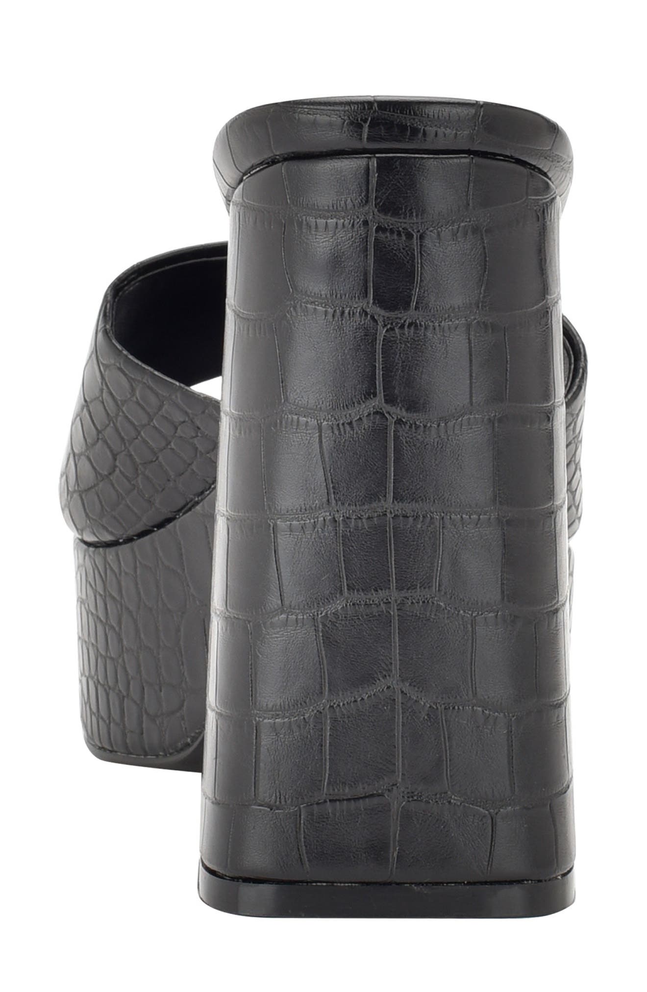 GUESS Jadah Reptile Embossed Platform Sandal, Alternate, color, 