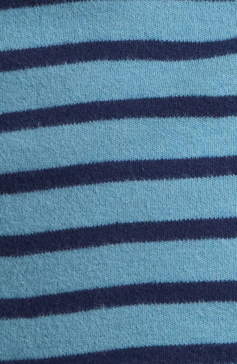 PacSun Jamie Stripe Long Sleeve Cotton Top, Alternate, color, Blue