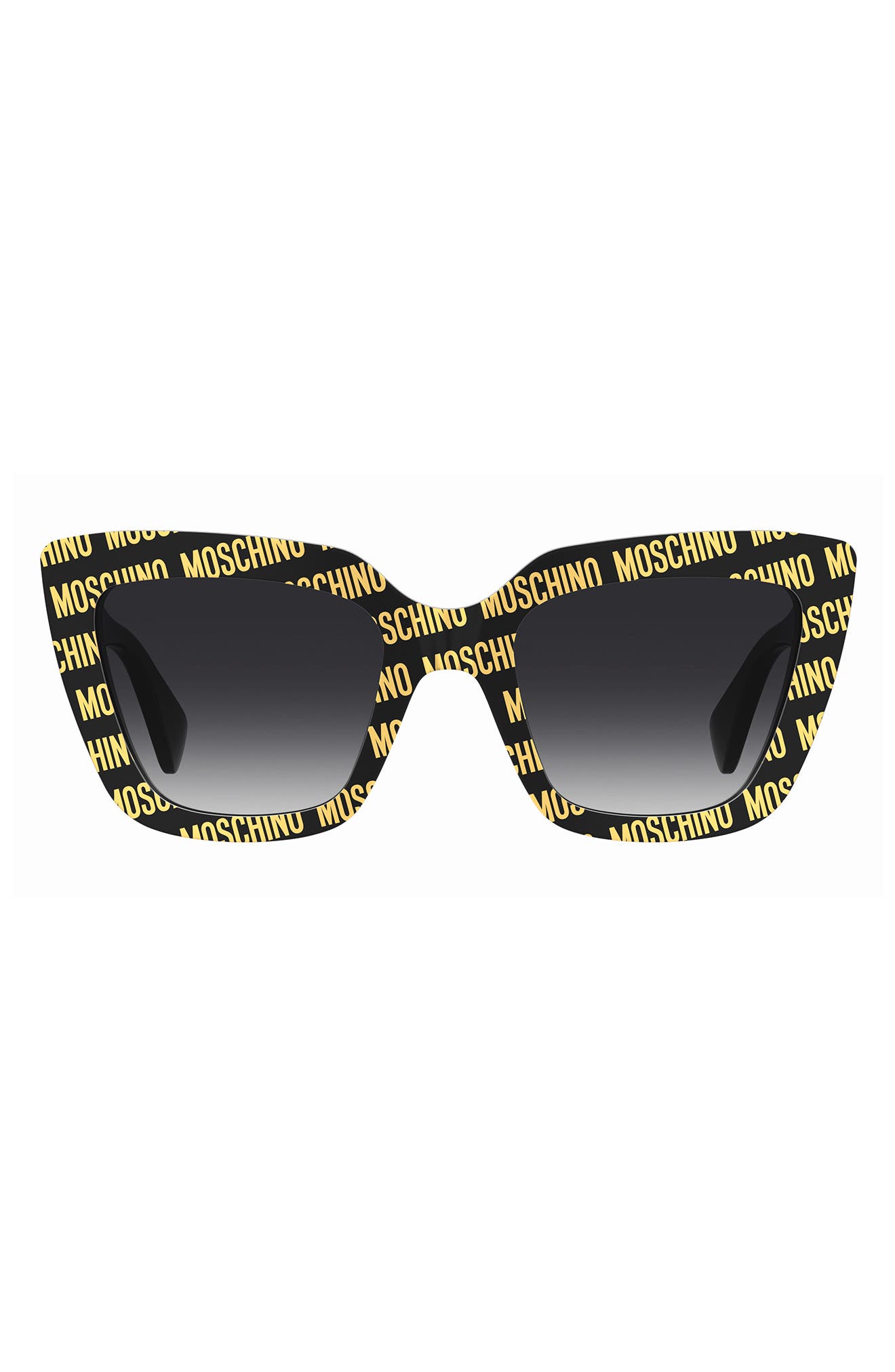 Moschino 52mm Gradient Cat Eye Sunglasses