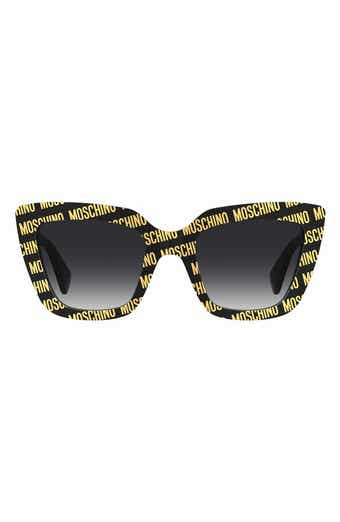 Moschino 52mm Gradient Cat Eye Sunglasses