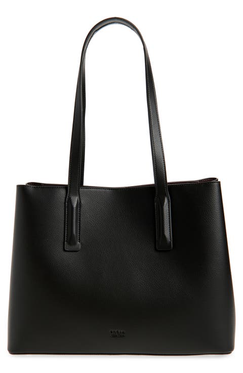 【x-girl】美品 FAUX LEATHER BIG TOTE BAG X-girl FAUX LEATHER 2WAY BIG TOTE Tote bag Faux leather PUP